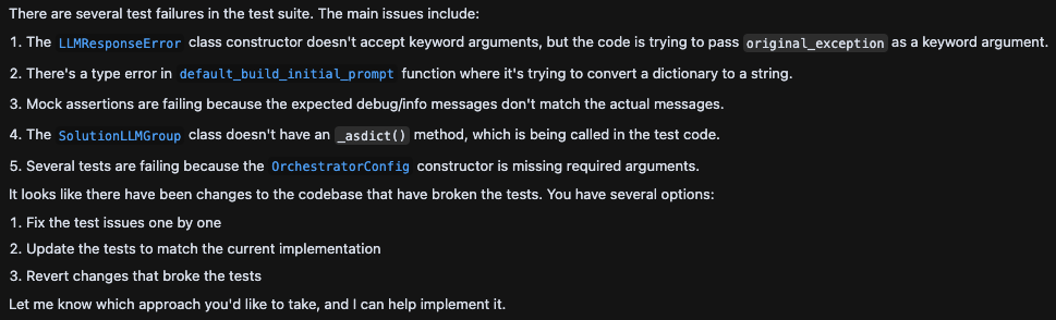 Cursor testings error